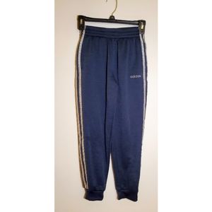 [Adidas] Boys Navy Joggers Size 10/12